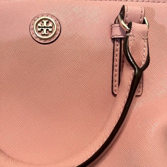 Tory Burch Robinson Mini Square Tote - Rose - Picture 2 of 6